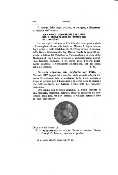 Rivista italiana di numismatica e scienze affini