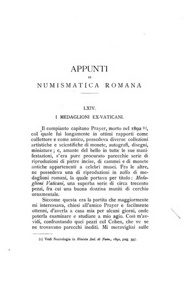 Rivista italiana di numismatica e scienze affini