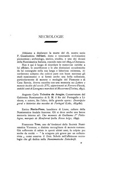 Rivista italiana di numismatica e scienze affini