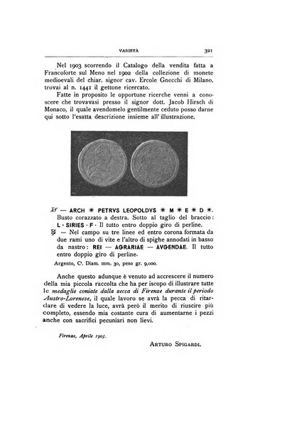 Rivista italiana di numismatica e scienze affini