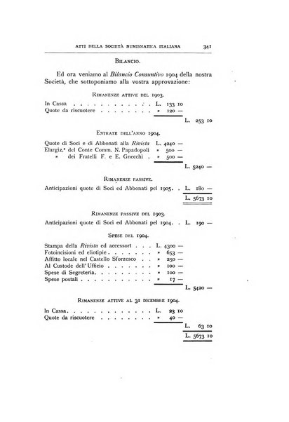 Rivista italiana di numismatica e scienze affini