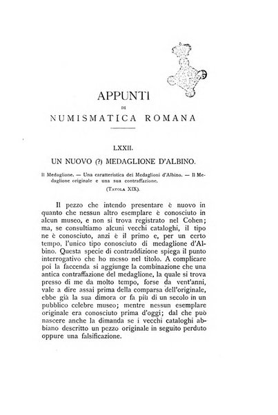 Rivista italiana di numismatica e scienze affini