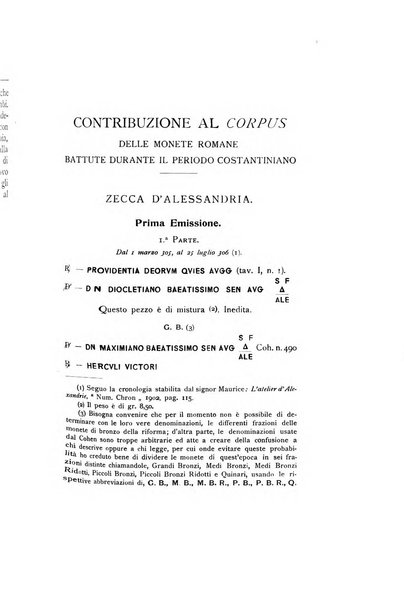 Rivista italiana di numismatica e scienze affini