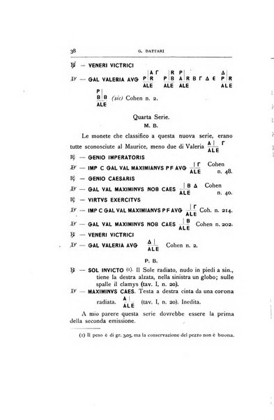 Rivista italiana di numismatica e scienze affini