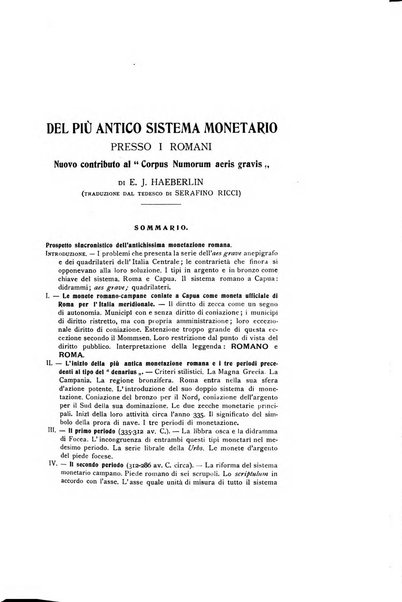 Rivista italiana di numismatica e scienze affini