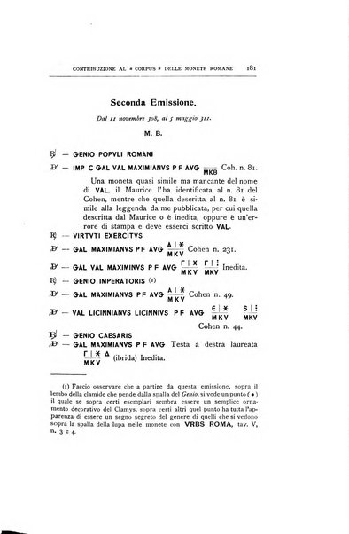 Rivista italiana di numismatica e scienze affini