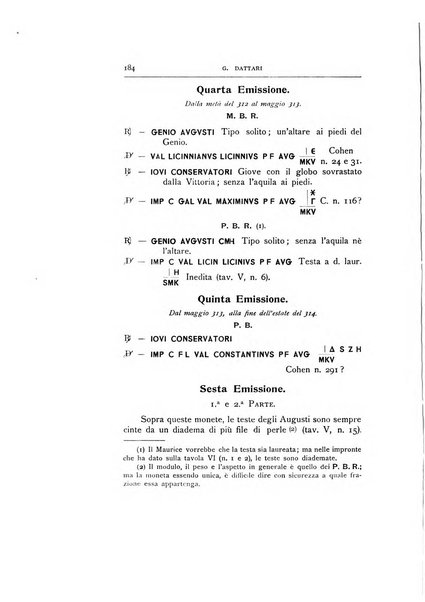 Rivista italiana di numismatica e scienze affini