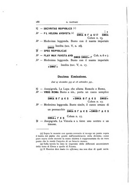 Rivista italiana di numismatica e scienze affini