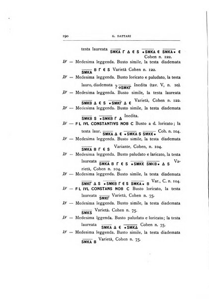 Rivista italiana di numismatica e scienze affini