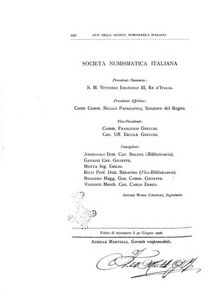 Rivista italiana di numismatica e scienze affini