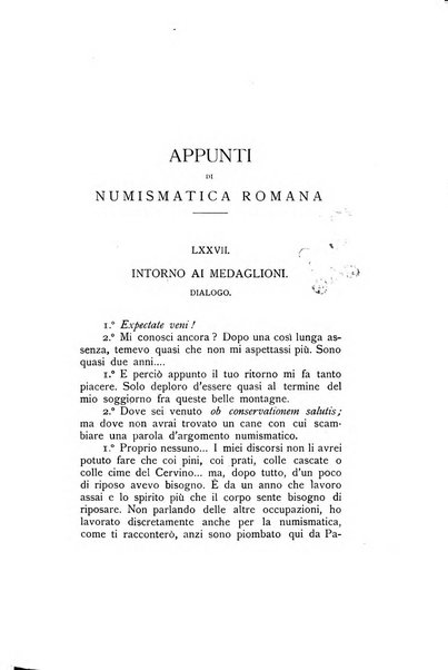 Rivista italiana di numismatica e scienze affini