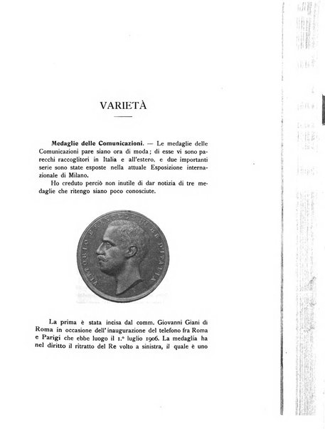 Rivista italiana di numismatica e scienze affini