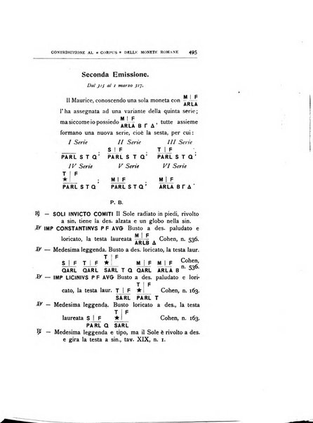 Rivista italiana di numismatica e scienze affini