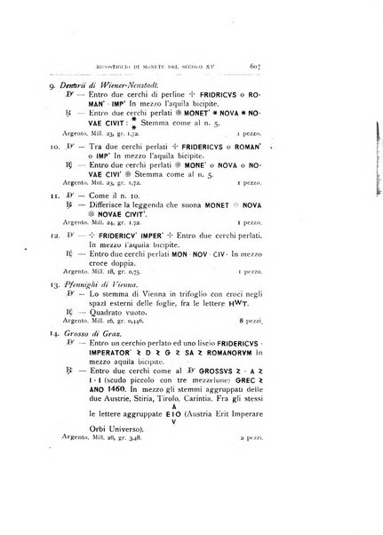 Rivista italiana di numismatica e scienze affini