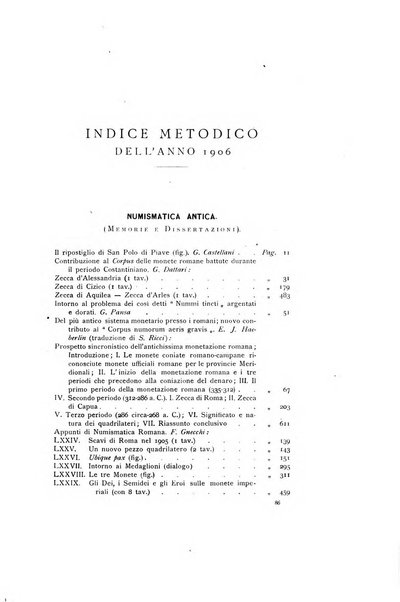 Rivista italiana di numismatica e scienze affini