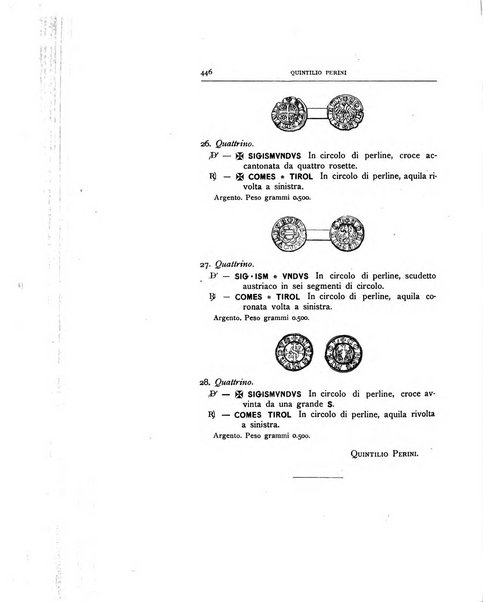 Rivista italiana di numismatica e scienze affini