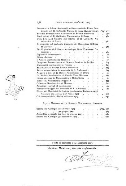 Rivista italiana di numismatica e scienze affini