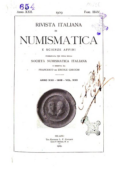 Rivista italiana di numismatica e scienze affini