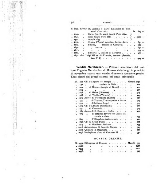 Rivista italiana di numismatica e scienze affini