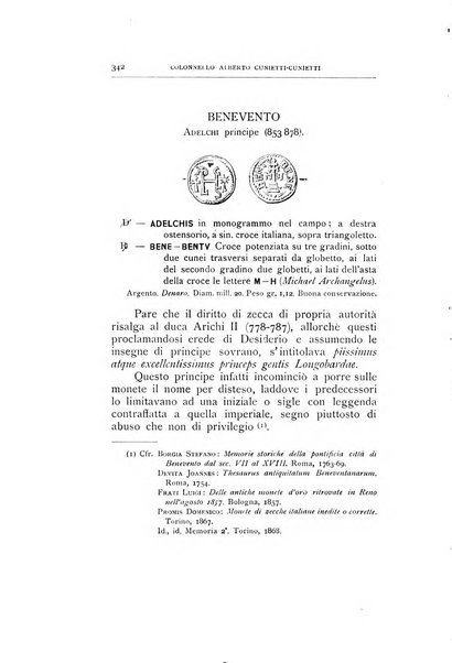 Rivista italiana di numismatica e scienze affini