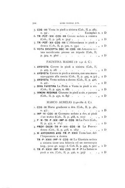 Rivista italiana di numismatica e scienze affini