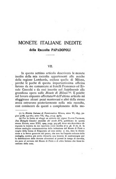 Rivista italiana di numismatica e scienze affini