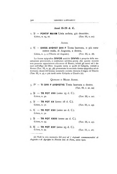 Rivista italiana di numismatica e scienze affini