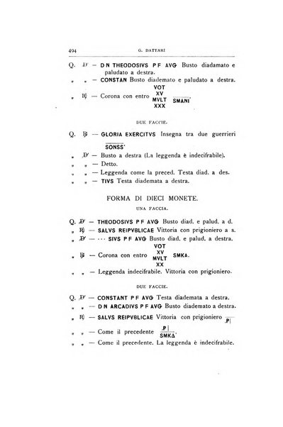 Rivista italiana di numismatica e scienze affini