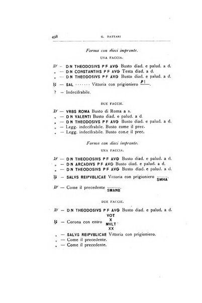 Rivista italiana di numismatica e scienze affini