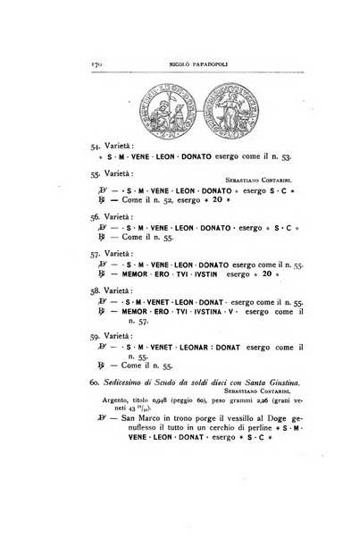 Rivista italiana di numismatica e scienze affini