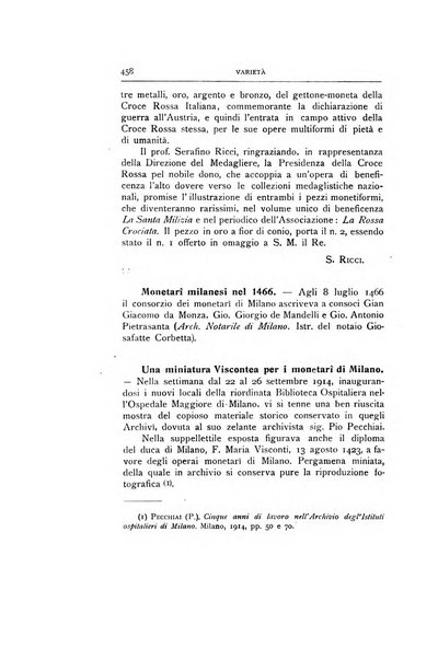 Rivista italiana di numismatica e scienze affini