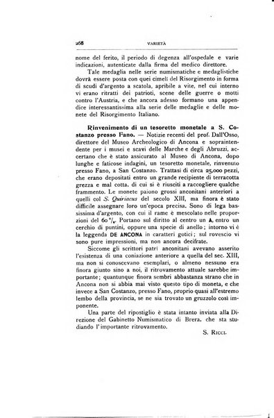 Rivista italiana di numismatica e scienze affini