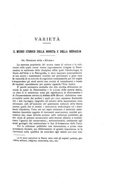 Rivista italiana di numismatica e scienze affini