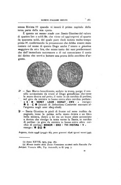 Rivista italiana di numismatica e scienze affini