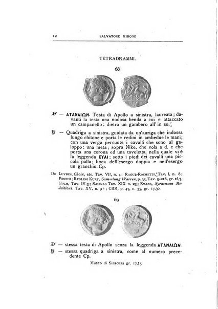 Rivista italiana di numismatica e scienze affini