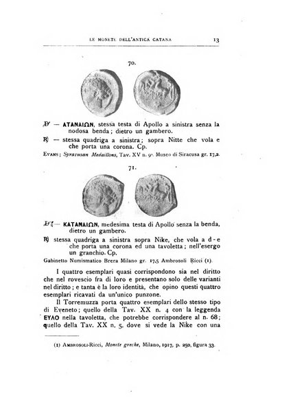 Rivista italiana di numismatica e scienze affini