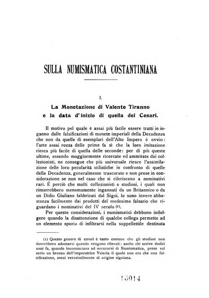 Rivista italiana di numismatica e scienze affini