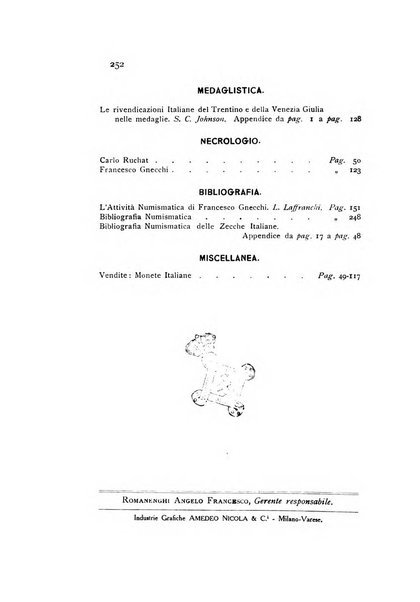 Rivista italiana di numismatica e scienze affini