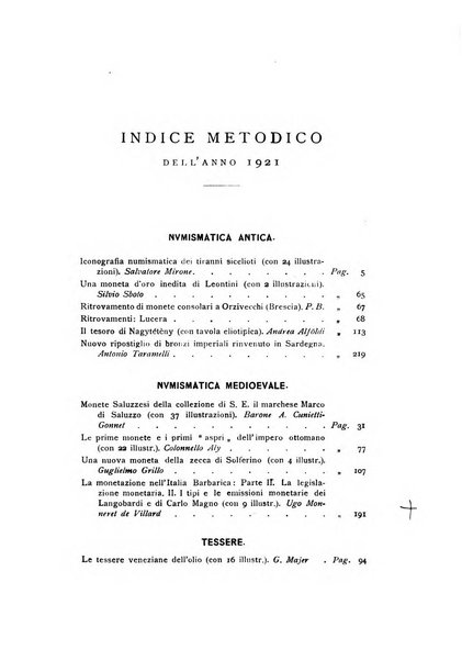 Rivista italiana di numismatica e scienze affini