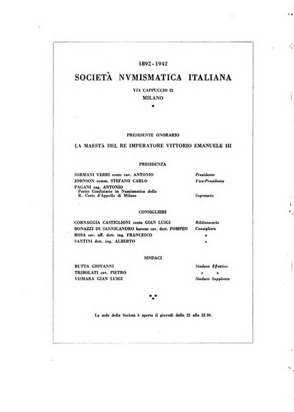 Rivista italiana di numismatica e scienze affini