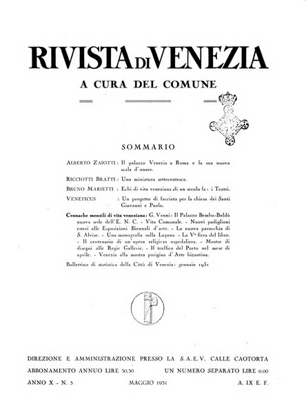 Rivista di Venezia