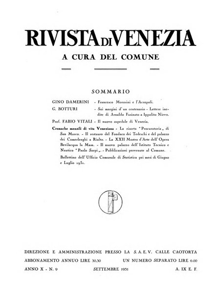 Rivista di Venezia