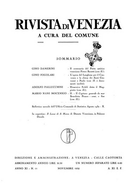 Rivista di Venezia