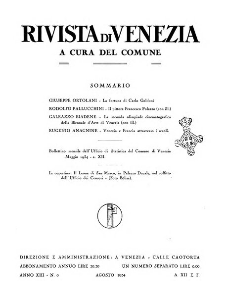 Rivista di Venezia