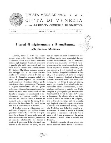 Rivista mensile della città di Venezia