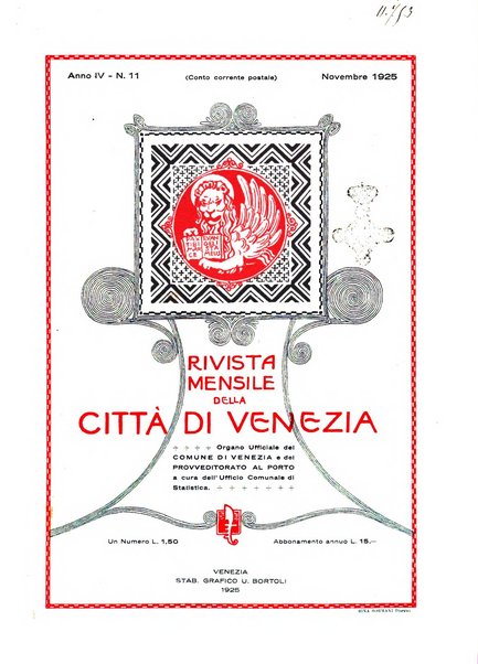 Rivista mensile della città di Venezia