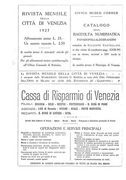 Rivista mensile della città di Venezia