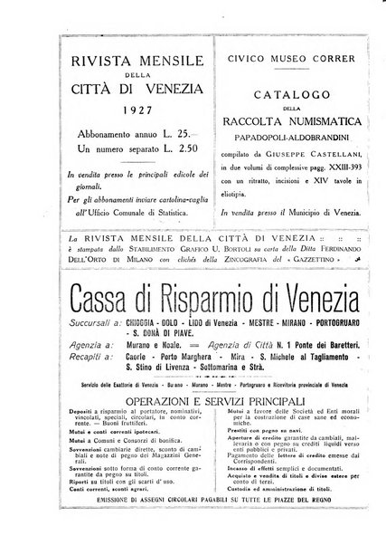 Rivista mensile della città di Venezia