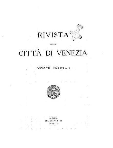 Rivista mensile della città di Venezia