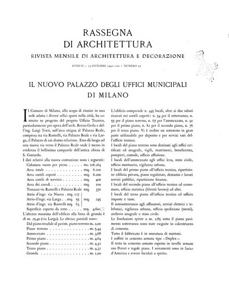 Rassegna di architettura rivista mensile di architettura e decorazione